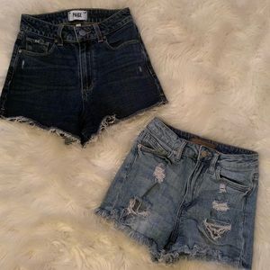 Cut off denim HIGH WAIST